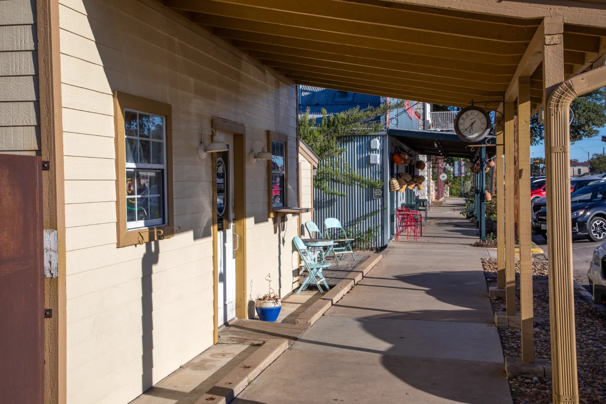Texas Hill Country downtown